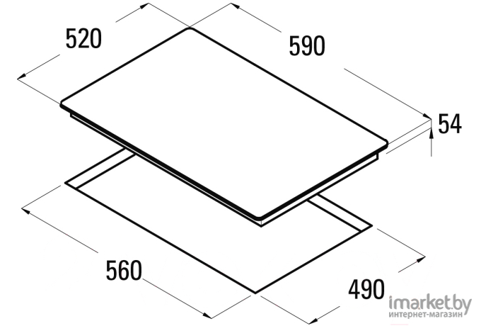 Варочная панель Cata IB 604 BK (08074001)