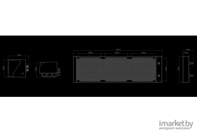 Кулер для процессора Deepcool LT720 WH (R-LT720-WHAMNF-G-1)