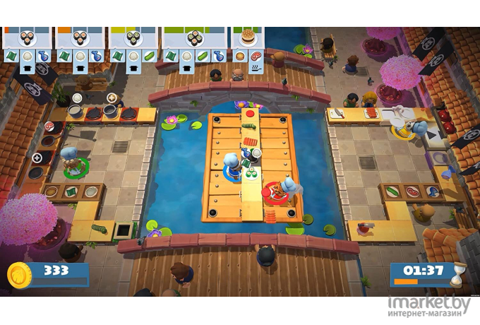 Игра для приставки Nintendo Overcooked + Overcooked 2 EN (5056208806062)