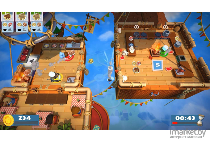 Игра для приставки Nintendo Overcooked + Overcooked 2 EN (5056208806062)