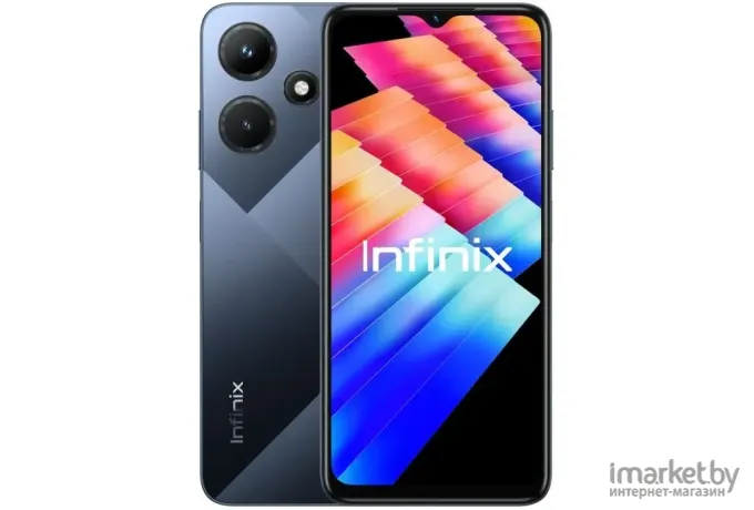 Смартфон Infinix X669D Hot 30i 128Gb/8Gb черный (10041754)