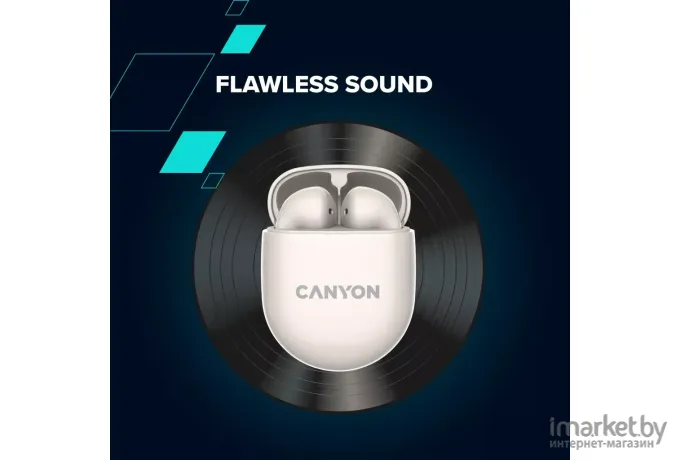 Наушники Canyon TWS-6 Black (CNS-TWS6B)