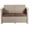 Садовый диван Keter Toledo Love Seat капучино (254011)