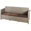 Садовый диван Keter Toledo Love Seat Max капучино (254012)