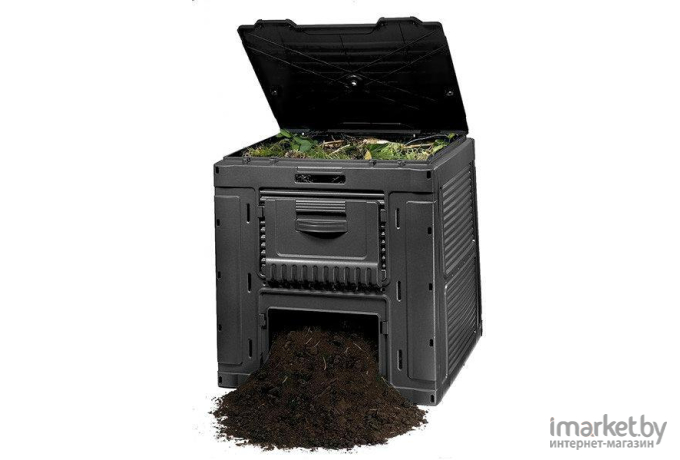 Садовый компостер Keter E-Composter 470л черный (231415)