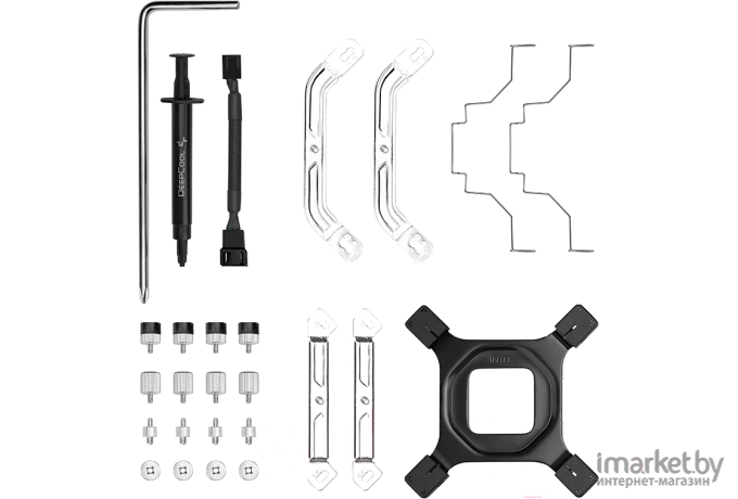 Кулер для процессора DeepCool AK500 WH 240W белый (R-AK500-WHNNMT-G)