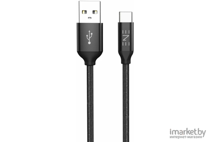 Кабель Atomic Energeek-One microUSB 100 см 2,4A черный (30.346)