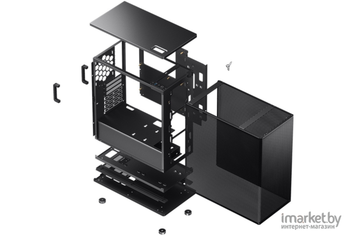 Корпус Jonsbo VR4 ATX без БП Black