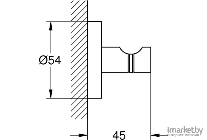 Крючок для халата Grohe Essentials (40364AL1)
