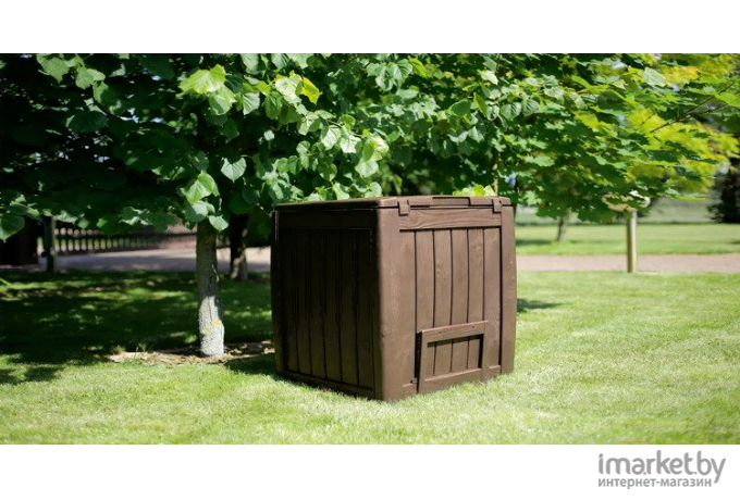 Садовый компостер Keter Deco Composter коричневый (231600)