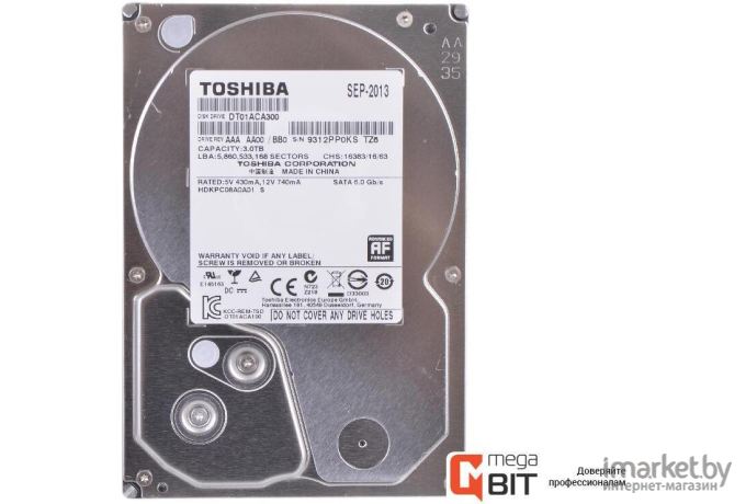 Жесткий диск Toshiba DT01ACA300