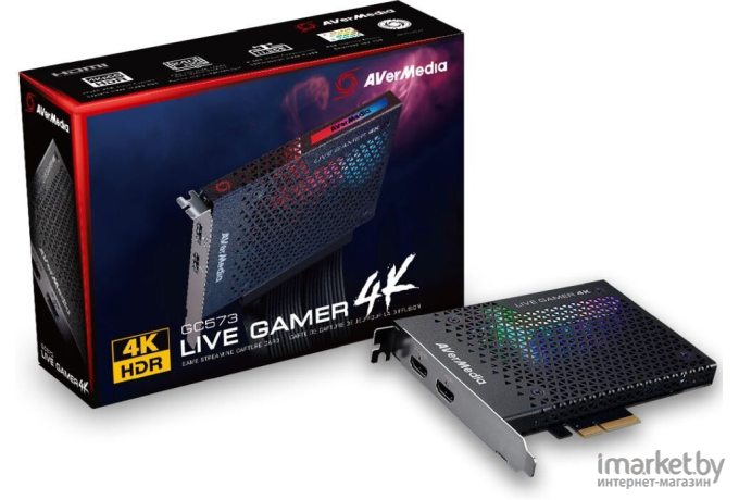 Карта видеозахвата Avermedia LIVE GAMER 4K GC573