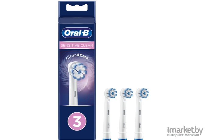 Насадка для зубной щетки Oral-B Sensitive Clean 3шт (EB60-3)