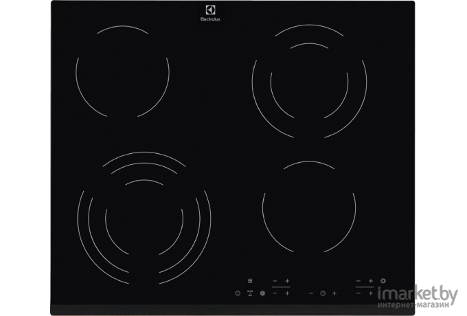 Варочная поверхность Electrolux EHF6343FOK черный