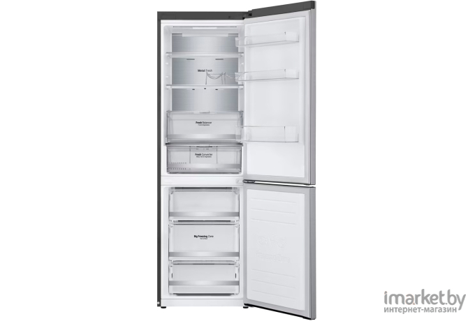 Холодильник LG GC-B459SMUM Серебристый