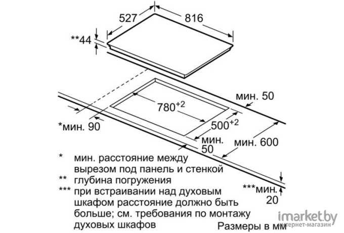 Варочная поверхность Bosch PKM875DP1D черный