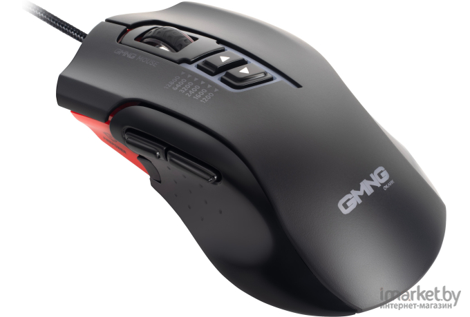 Мышь Oklick GMNG XM004 черный/красный