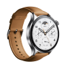 Смарт-часы Xiaomi Watch S1 Pro M2135W1 Silver + Brown Leather Strap (BHR6417GL)