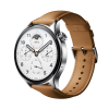 Смарт-часы Xiaomi Watch S1 Pro M2135W1 Silver + Brown Leather Strap (BHR6417GL)