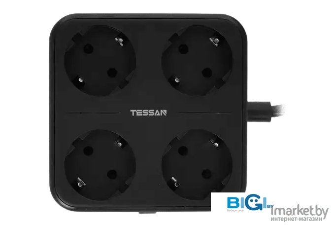Сетевой фильтр Tessan TS-302 Black