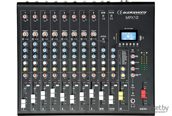 Пульт микшерный Audiophony MPX12