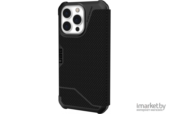 Чехол UAG Metropolis для iPhone 13 Pro Kevlar Black (113156113940)