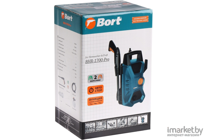 Мойка высокого давления Bort BHR-1700-Pro (93416305)