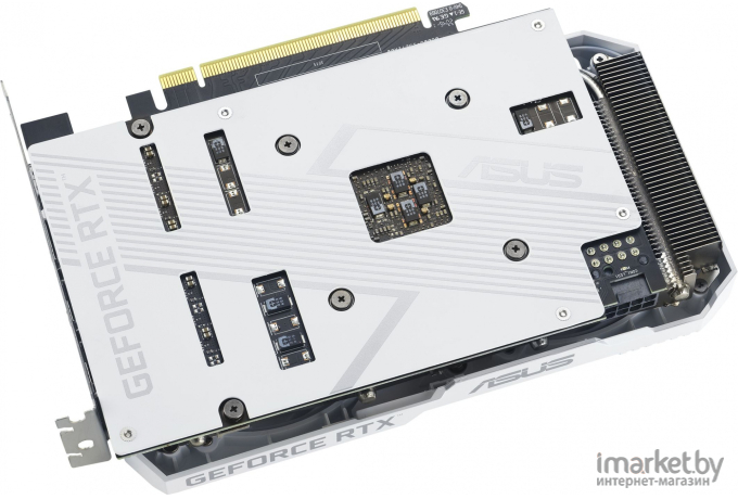 Видеокарта Asus Dual-RTX3060-O8G-WHITE NVIDIA GeForce RTX 3060 8192Mb 128 GDDR6 (90YV0GB7-M0NA00)