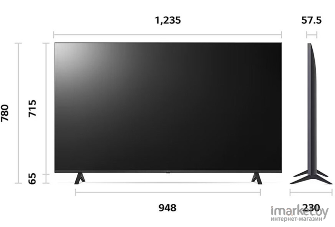 Телевизор LG 55UR78006LK