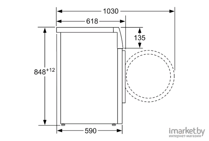 Стиральная машина Bosch WAU28T0KPL