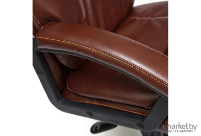 Офисное кресло Tetchair Comfort LT кожзам коричневый (12185)