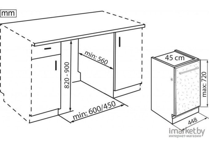 Посудомоечная машина Whirlpool WSIC 3M27C