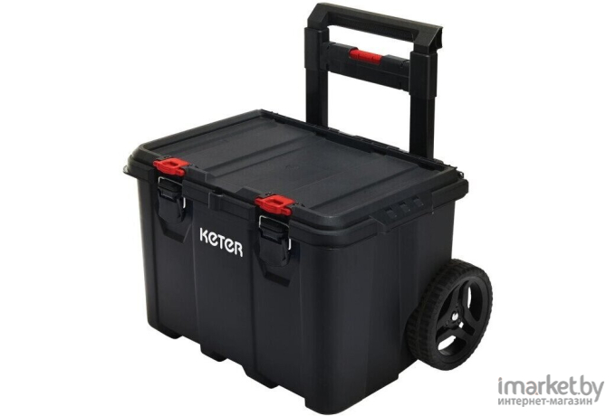 Ящик для инструментов Keter StackNRoll Cart Black (17210777)