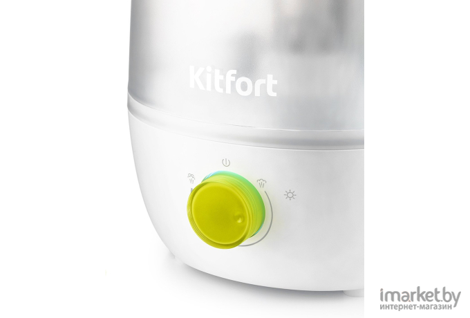 Увлажнитель воздуха Kitfort КТ-2842-2 белый/салатовый