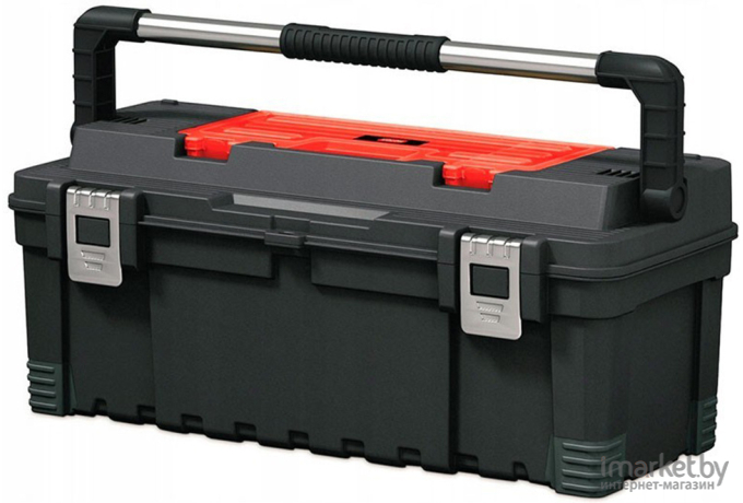 Ящик для инструментов Keter Hawk Tool Box 26 черный (17181010)