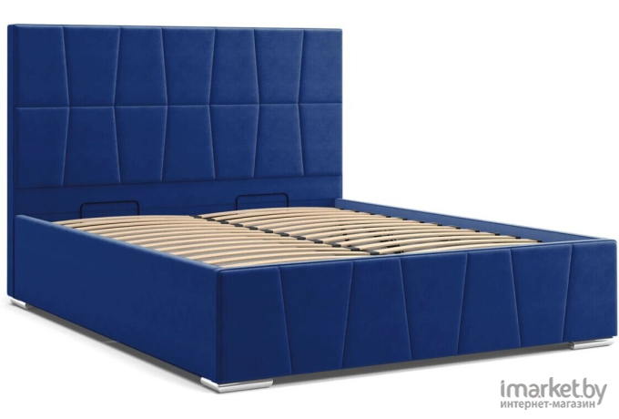 Кровать Stolline Пассаж 1,4 ПМ/Н Mustang 78 синий (2022140230078)