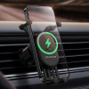 Автомобильный держатель Baseus Stable Gravitational Wireless Charging Car Mount Pro 15W Black (SUWX030001)