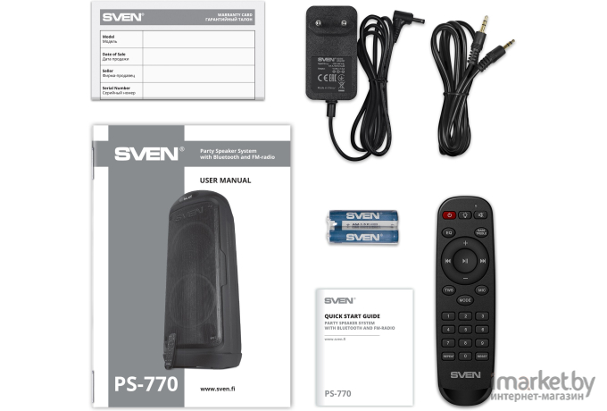Портативная акустика SVEN PS-770 (SV-021719)