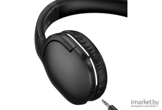 Наушники Baseus NGTD010301 Encok Wireless headphone D02 Pro, полноразмерные, Black