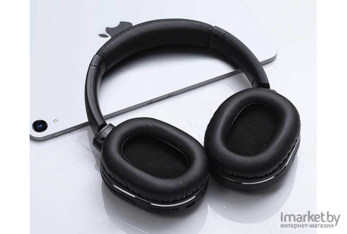 Наушники Baseus NGTD010301 Encok Wireless headphone D02 Pro, полноразмерные, Black