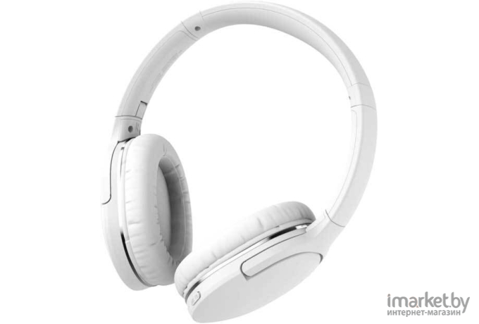 Bluetooth наушники Baseus NGTD010302 Encok Wireless headphone D02 Pro, полноразмерные, White