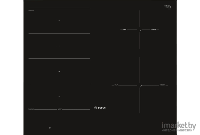 Индукционная варочная панель Bosch PXE601DC1E