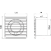 Вентилятор вытяжной AirRoxy 10-093 PEN HS