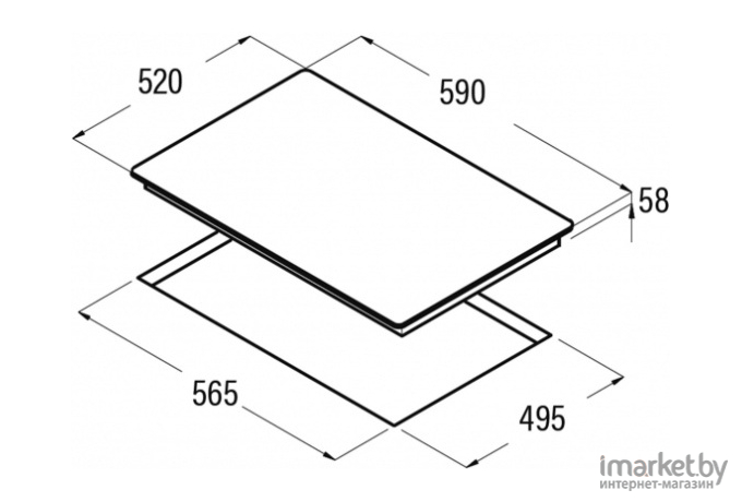 Индукционная варочная панель Cata IB 6303 BK (08063101)