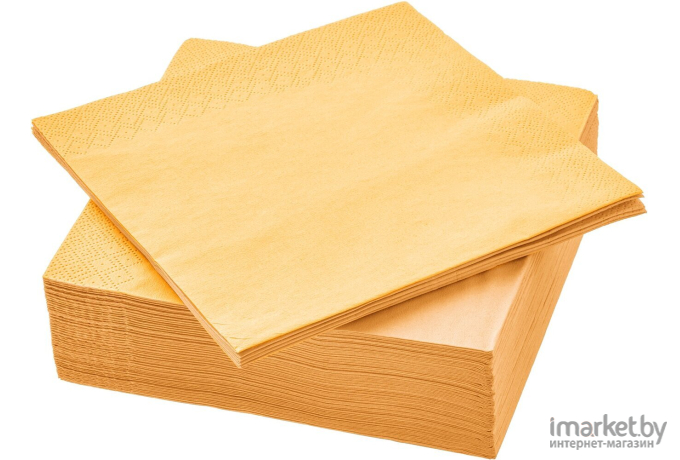 Бумажные салфетки IKEA Фантастиск желтый (403.979.42)