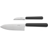 FÖRDUBBLA ФОРДУББЛА Набор ножей Ikea Фордуббла серый (004.367.90)