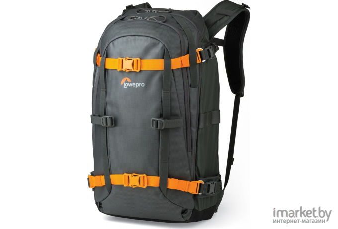 Рюкзак Lowepro Flipside Trek BP 450 AW серый/темно-зеленый (LP37016-PWW)