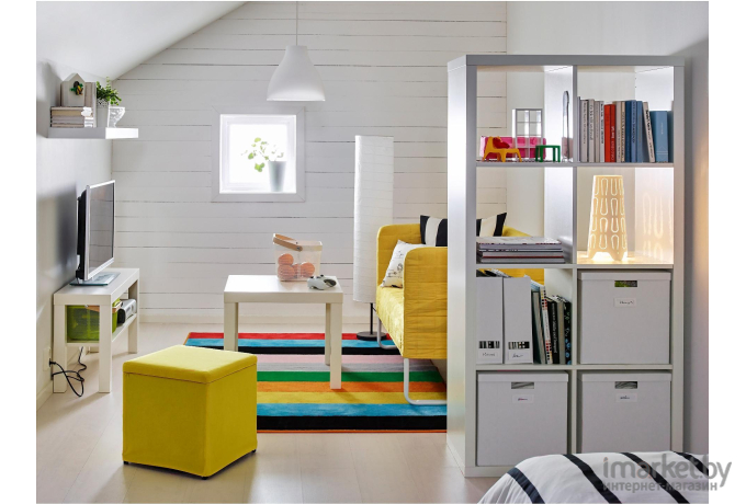 Стеллаж IKEA Каллакс белый (802.758.87)