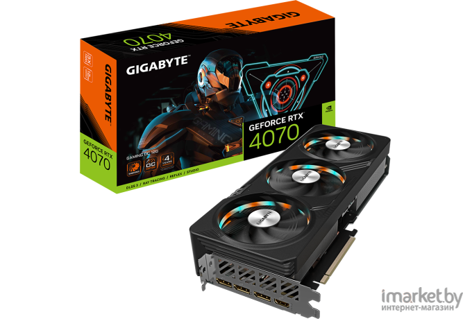 Видеокарта Gigabyte Nvidia GeForce RTX 4070 GAMING OC 12G RTL (GV-N4070GAMING OC-12GD)