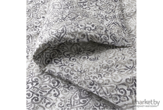 Постельное белье Ikea Энгсклокка белый/серый (404.932.98)